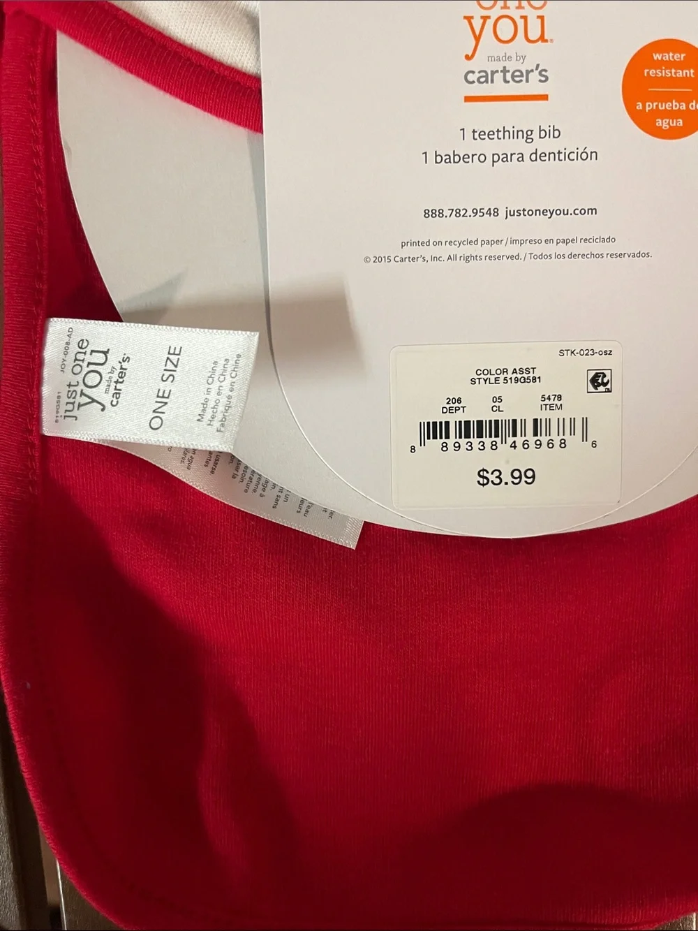 Christmas bib